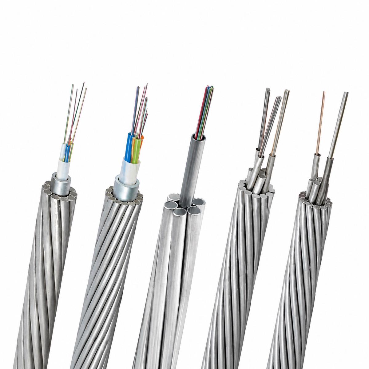 Stranded OPGW fiber optic cable
